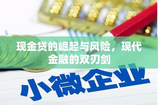 赤城现金贷的崛起与风险，现代金融的双刃剑