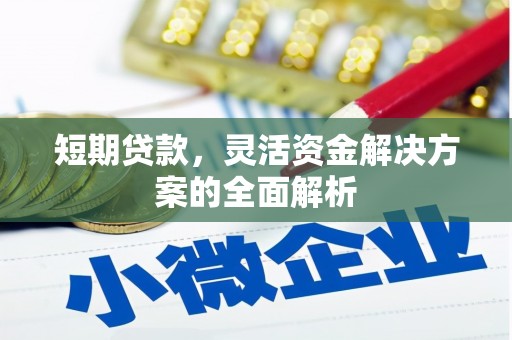 赤城短期贷款，灵活资金解决方案的全面解析