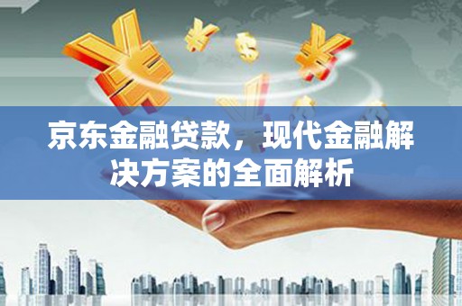 赤城京东金融贷款，现代金融解决方案的全面解析