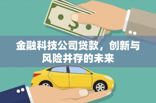 赤城金融科技公司贷款，创新与风险并存的未来