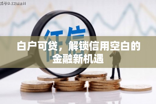 赤城白户可贷，解锁信用空白的金融新机遇