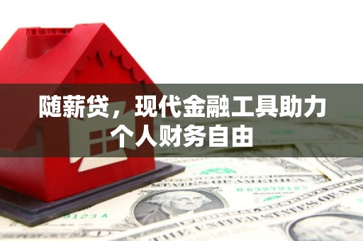 赤城随薪贷，现代金融工具助力个人财务自由