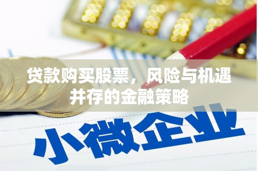 赤城贷款购买股票，风险与机遇并存的金融策略