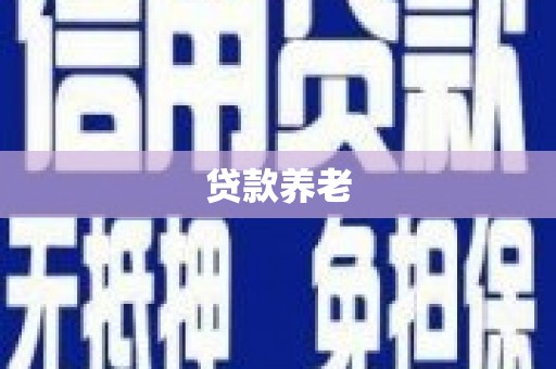 赤城贷款养老