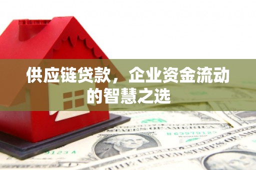 赤城供应链贷款，企业资金流动的智慧之选