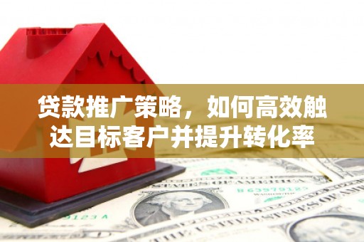 赤城贷款推广策略，如何高效触达目标客户并提升转化率