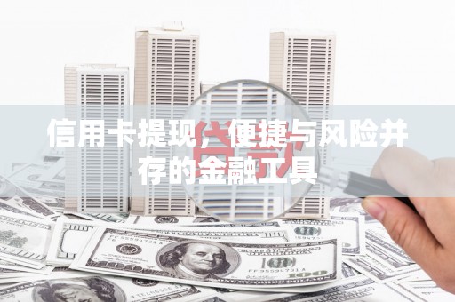 赤城信用卡提现，便捷与风险并存的金融工具