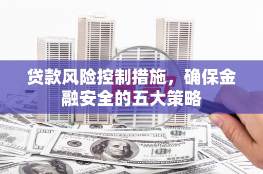 赤城贷款风险控制措施，确保金融安全的五大策略