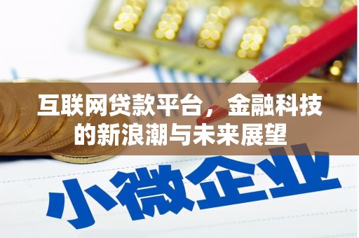 赤城互联网贷款平台，金融科技的新浪潮与未来展望