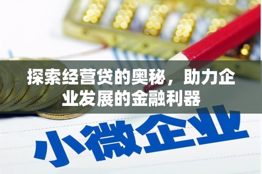 赤城探索经营贷的奥秘，助力企业发展的金融利器