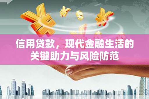 赤城信用贷款，现代金融生活的关键助力与风险防范