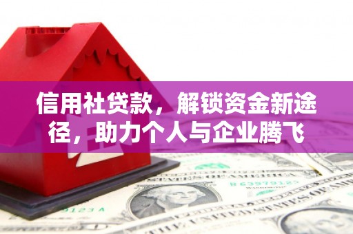 赤城信用社贷款，解锁资金新途径，助力个人与企业腾飞