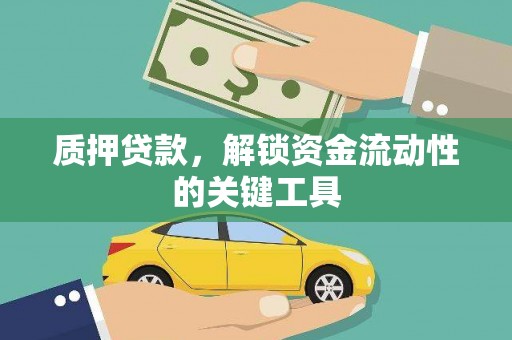 赤城质押贷款，解锁资金流动性的关键工具