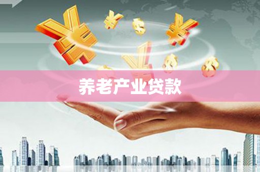 赤城养老产业贷款
