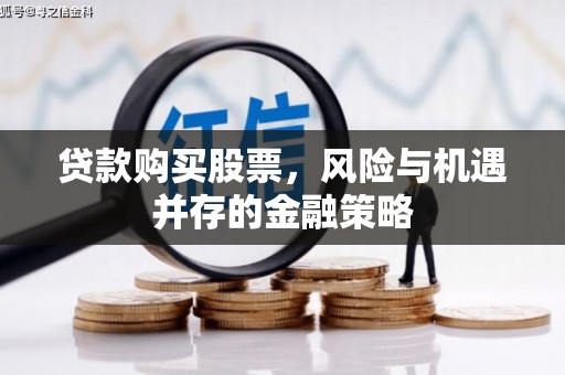 赤城贷款购买股票，风险与机遇并存的金融策略