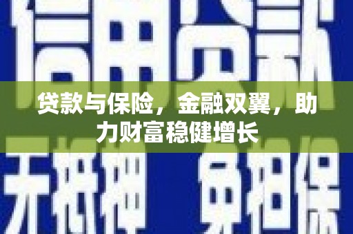 赤城贷款与保险，金融双翼，助力财富稳健增长